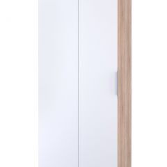 Куба Прихожая 10, цвет дуб сонома/белый премиум, ШхГхВ 118х107,3х210,6 см., универсальная сборка | фото 11