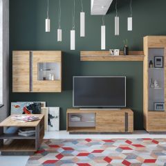Арчи № 10, цвет дуб крафт золотой/камень тёмный, ШхГхВ 180х41,3х195 см., универсальная сборка | фото 4