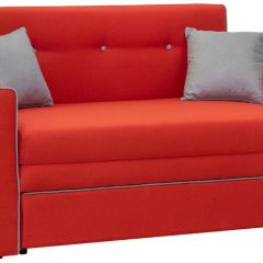 Найс диван-кровать 120, ткань ТД 173(Алма 31/Алма 25),ШхГхВ 146х80(200)х84(77) см.,сп. м.120х195 см.,механизм трансф.:выкатной, короб для белья | фото 2