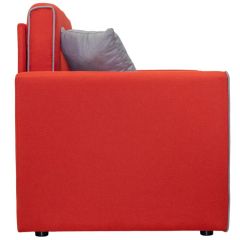 Найс диван-кровать 120, ткань ТД 173(Алма 31/Алма 25),ШхГхВ 146х80(200)х84(77) см.,сп. м.120х195 см.,механизм трансф.:выкатной, короб для белья | фото 4