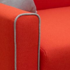 Найс диван-кровать 120, ткань ТД 173(Алма 31/Алма 25),ШхГхВ 146х80(200)х84(77) см.,сп. м.120х195 см.,механизм трансф.:выкатной, короб для белья | фото 8