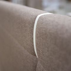 Элен 140 Кровать 1400 + ортопед, цвет ясень шимо светлый/ткань савана латте, ШхГхВ 162,4х215х102 см., сп. м. 1400х2000 мм., б/м | фото 6