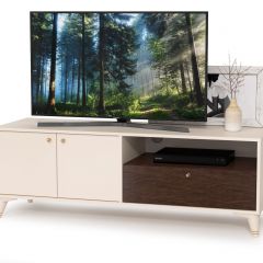 Миндаль Гостиная 03, цвет миндаль/МДФ венге глянец, ШхГхВ 193х47,5х194,9 см., универсальная сборка | фото 16