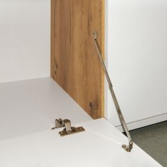 Бэль № 10, цвет дуб крафт золотой/белый премиум, ШхГхВ 280х43х200 см., ниша для ТВ 130х43х120 см., НЕ универсальная сборка | фото 2