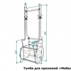 Вешалка гардеробная Мебелеф-4 | фото 7