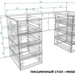 Стол письменный Мебелеф-17 | фото 7