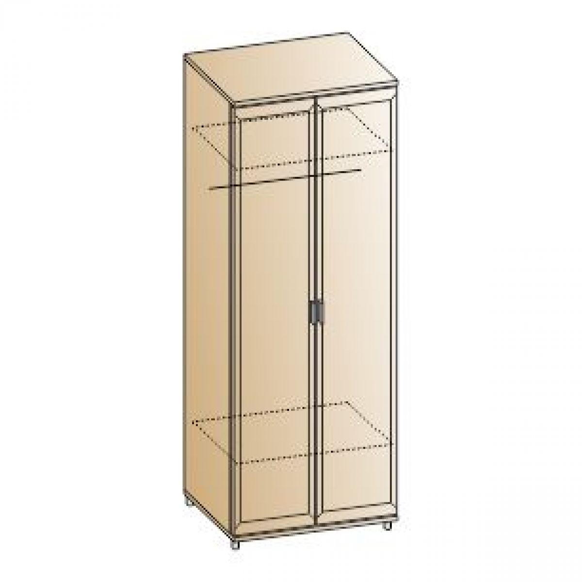 Спальня Мелисса композиция 2 (Снежный Ясень) | фото 4