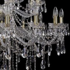 Подвесная люстра Bohemia Ivele Crystal 1415 1415/16+8+4/400/XL-185/2d/G | фото 2