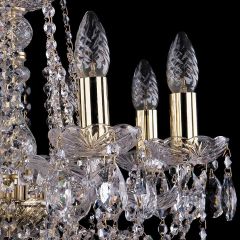 Подвесная люстра Bohemia Ivele Crystal 1413 1413/8/165/G/Tube | фото 2