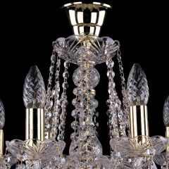 Подвесная люстра Bohemia Ivele Crystal 1413 1413/8/165/G/Tube | фото 4