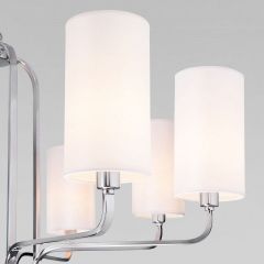 Подвесная люстра Eurosvet Purezza 60128/8 хром | фото 6