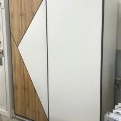 Шкаф-купе 1400 серии SOFT D8+D2+B2+PL4 (2 ящика+F обр.штанга) профиль «Графит» | фото 5