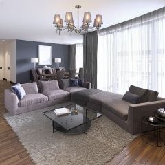 Люстра на штанге Escada Faith 694/8PL Nickel | фото 3