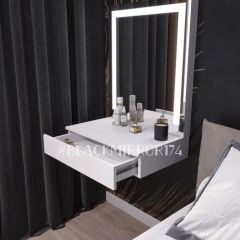 Подвесной туалетный столик с LED подсветкой ГС1LEDК60 | фото 3