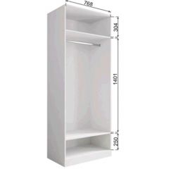 МОРИ МШ 800.1 Шкаф (белый) | фото 3