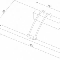 Подсветка для зеркала Elektrostandard Simple a063695 | фото 3