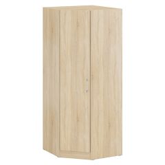 Кровать 1800 + Шкаф угловой Стандарт, цвет дуб сонома, ШхГхВ 183,5х203,5х70 + 81,2х81,2х200см., сп.м. 1800х2000 мм., без матраса, основание есть | фото 6