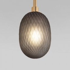 Подвесная люстра Eurosvet Pineapple 50266 дымчатый/прозрачный/янтарный | фото 5