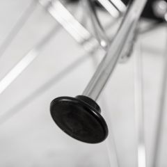 Стул обеденный DOBRIN BUTTERFLY CHROME, ножки хром, цвет кремовый | фото 8