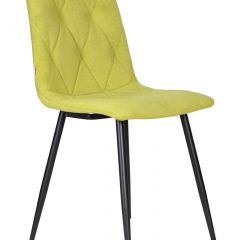 Стул обеденный DOBRIN CHILLY ROMBO, Лайм Simple 14, основание черное | фото 2