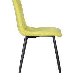 Стул обеденный DOBRIN CHILLY ROMBO, Лайм Simple 14, основание черное | фото 3