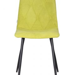 Стул обеденный DOBRIN CHILLY ROMBO, Лайм Simple 14, основание черное | фото 6