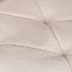 Стул обеденный DOBRIN CHILLY ROMBO, Бежевый Simple 44, основание черный | фото 8