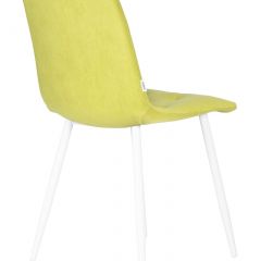 Стул обеденный DOBRIN CHILLY ROMBO, Лайм Simple 14, основание белый | фото 4