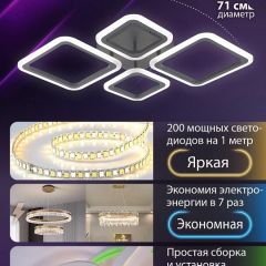 Потолочная люстра Natali Kovaltseva OPTI LED LAMPS 81108/2C | фото 5
