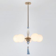 Люстра на штанге Rivoli Cosmina Б0066502 | фото 7