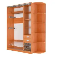 Шкаф-купе Элвис 1500 вариант 2 (Зеркало/Зеркало) | фото 2