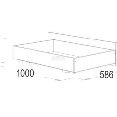 Кровать 1.6 каркас + спинка головная + 2 ящика Ольга-14 без основания | фото 4
