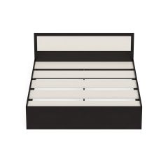 Фиеста Кровать 1600, цвет венге/дуб лоредо, ШхГхВ 163,5х203,5х80 см., сп.м. 1600х2000 мм., без матраса, основание есть | фото 4